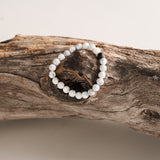 Howlite & Matte Onyx Bracelet