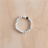 Howlite & Matte Onyx Bracelet
