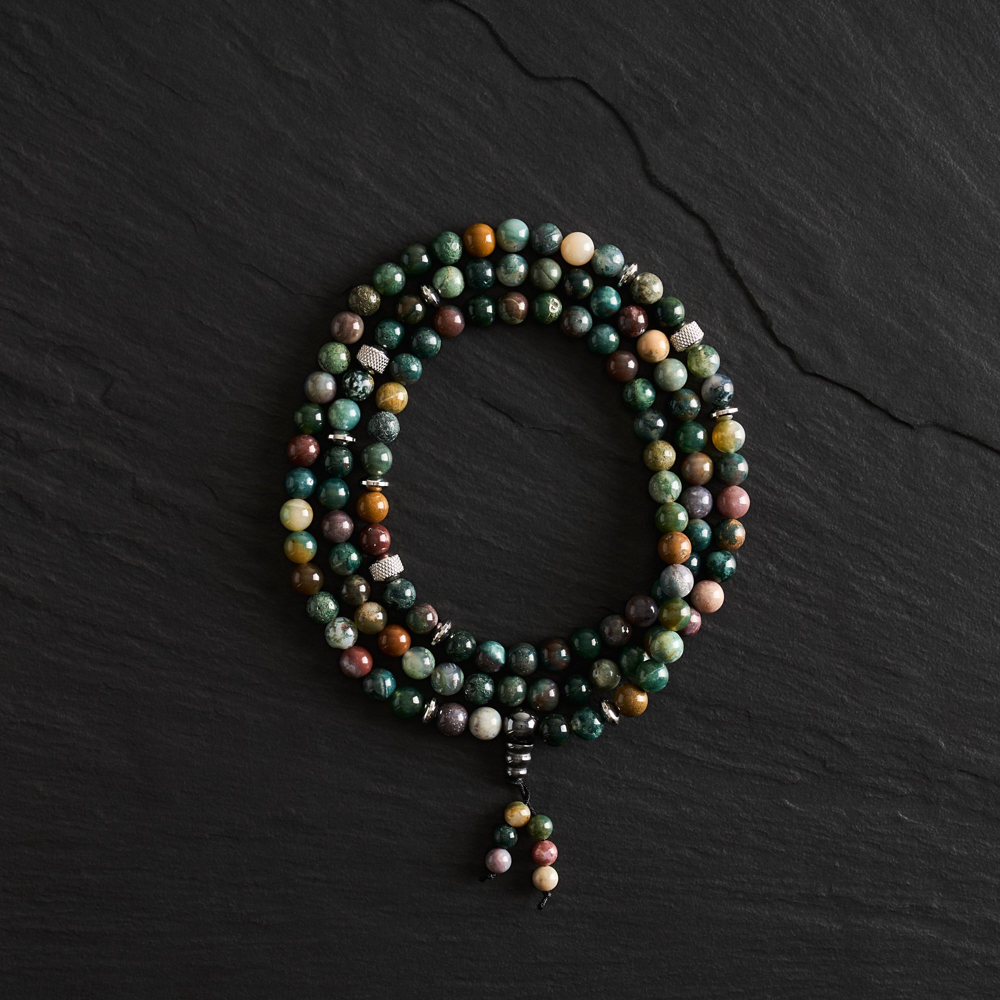 Indian Agate Mala