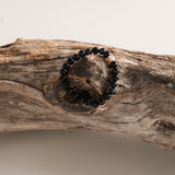 Black Botswana Agate Bracelet